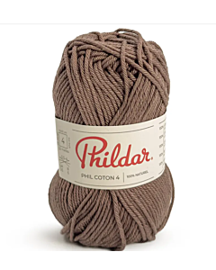 Phildar Phil Coton 4 kl.Marron Glace (bruin)