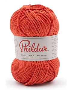 Phildar Phil Coton 4 kl.Terre Cuitte (roodbruin)