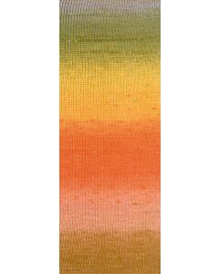 Lana Grossa Cotonella kleur 15 (beige/oranje/geel/bruin)