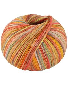 Lana Grossa Cotonella Multi kleur 101 (rood/oranje/geel/paars)