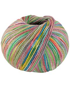 Lana Grossa Cotonella Multi kleur 101 (rood/oranje/geel/paars)