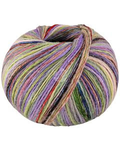 Lana Grossa Cotonella Multi kleur 101 (rood/oranje/geel/paars)