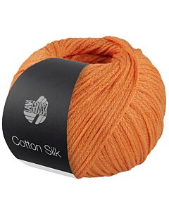 Lana Grossa Cotton Silk kleur 6 (oranje) 