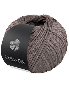 Lana Grossa Cotton Silk kleur 10 (antraciet)