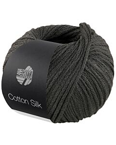 Lana Grossa Cotton Silk kleur 10 (antraciet)