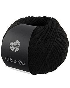 Lana Grossa Cotton Silk kleur 10 (antraciet)