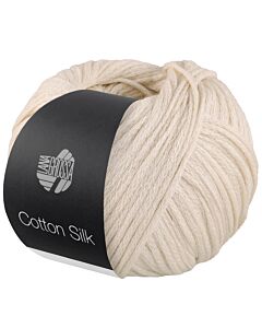 Lana Grossa Cotton Silk kleur 10 (antraciet)