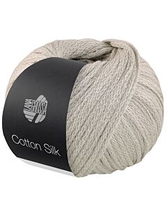 Lana Grossa Cotton Silk kleur 10 (antraciet)