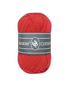 Durable Cotton 8 kleur 318 (tomato/rood)