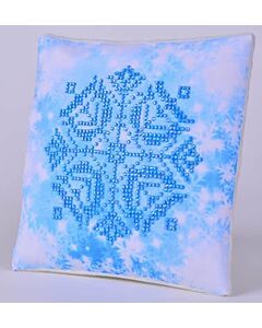 Diamond Dotz Snowflake kussen