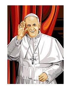 de paus Francious van Seg de Paris 929.610 om te borduren