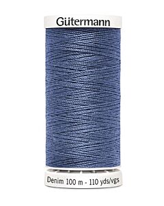Gütermann Denim naaigaren kleur 6075 (jeans blauw)