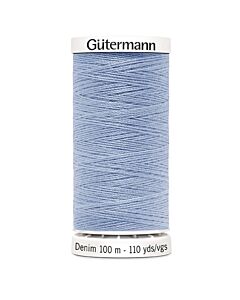 Gütermann Denim naaigaren kleur 6075 (jeans blauw)