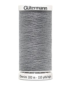 Gütermann Denim naaigaren kleur 9625 grijs