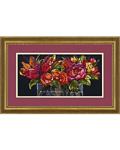 Dimensions borduurpakket bloemen vreugde 70-35364 borduren 