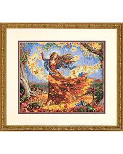 Dimensions borduurpakket herfst fee 70-35262