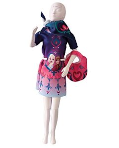 Dress Your Doll Zelf Barbiekleren naaien Frozen Disney Twiggy Floral