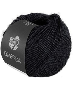 Lana Grossa Diversa kleur 29 (zwart