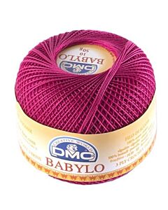 DMC Babylo nr.10 kl.600 fuchsia  50gram