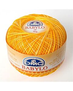 DMC Babylo nr.10 kl.90 gemeleerd geel 50gram