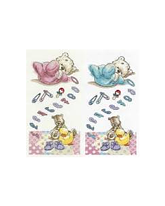 My  first Lickle Ted numbers sampler 1.2.3.