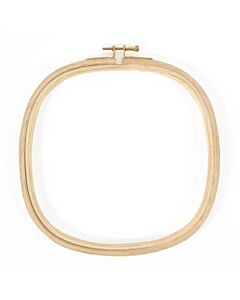 DMC borduurring vierkant hout 25x25cm