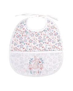 DMC Folk Slabbetje om te borduren voor 6 maanden