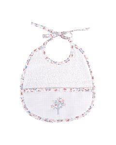 DMC Folk Slabbetje om te borduren voor geboorte