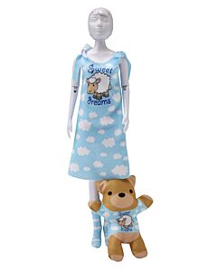 Dress Your Doll Zelf Barbiekleren naaien Sleepy sweetdreams pn-0164648
