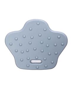 Durable bijtring dierenpoot - licht grijs