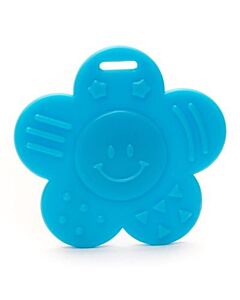 Durable bijtring zonnetje- blauw