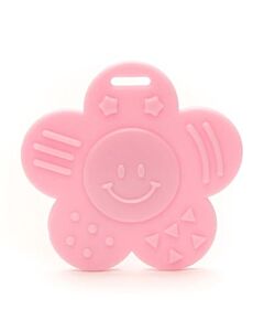 Durable bijtring zonnetje- roze