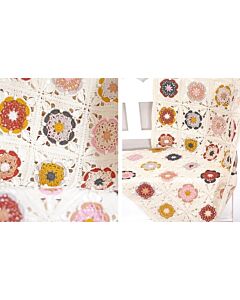 Durable haakpakket Coaster Square Deken Creme