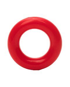 Durable plastic ringetjes 25mm kleur rood
