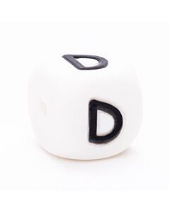 Durable siliconen letterkraal A