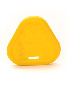 Durable triangel bijtring - geel