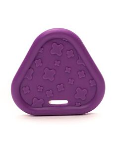 Durable triangel bijtring - paars