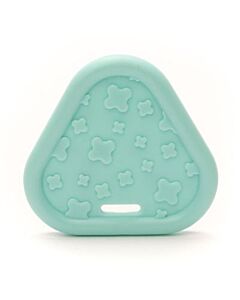 Durable triangel bijtring - turquoise
