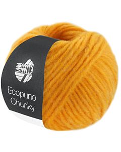 Ecopuno Chunky kleur 136 (kanarie geel)