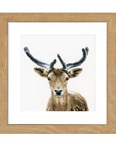 Borduurpakket Edelhert in kruissteek van Vervaco pn-0166708