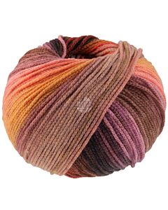 Lana Grossa Farfalla kleur 10 (rood/bruin/roze/paars)
