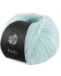 Lana Grossa Finito kleur 15 (zilvergrijs)