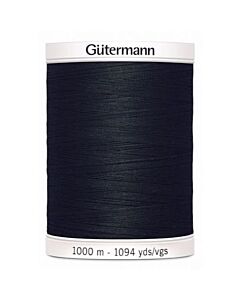 Gütermann Allesnaaigaren kleur 000 zwart in 1000 meter klos