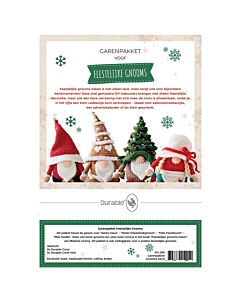 Garenpakket kerst gnooms haken uit Feestelijke gnooms