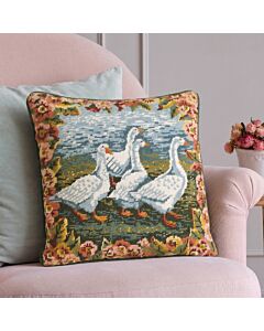 Ehrman borduurkussenpakket ganzen/Geese