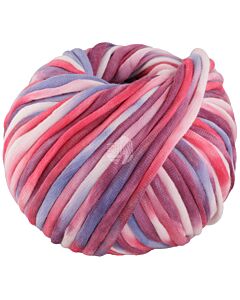 Lana Grossa Gelato kleur 12 (creme/rood/blauw)