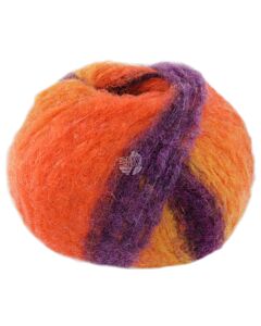 Lana Grossa Gigante kleur 2 (oranje/paars)