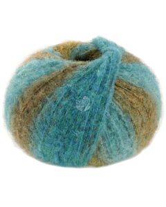 Lana Grossa Gigante kleur 8 (groen/blauw)