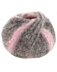 Lana Grossa Gigante kleur 11 (grijs/roze)