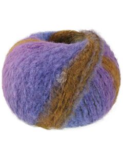 Lana Grossa Gigante kleur 14 (paars/groen/oker